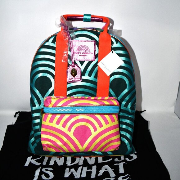 Kurt Geiger Southbank Large Backpack in Multi #2744299609 NWT